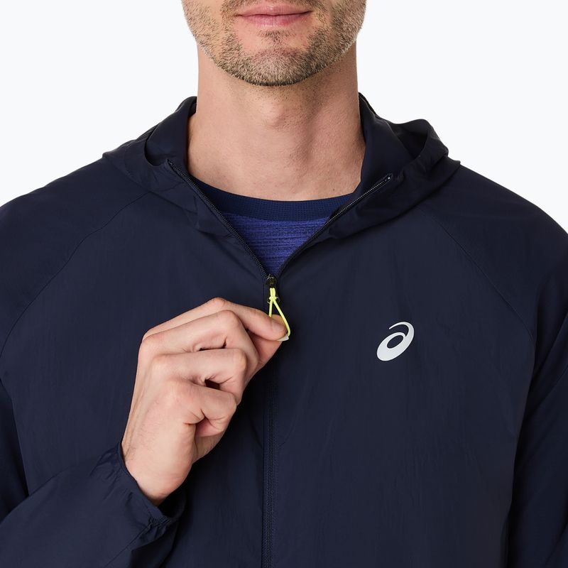 Geacă de alergare pentru bărbați ASICS Road Packable Jacket midnight 5