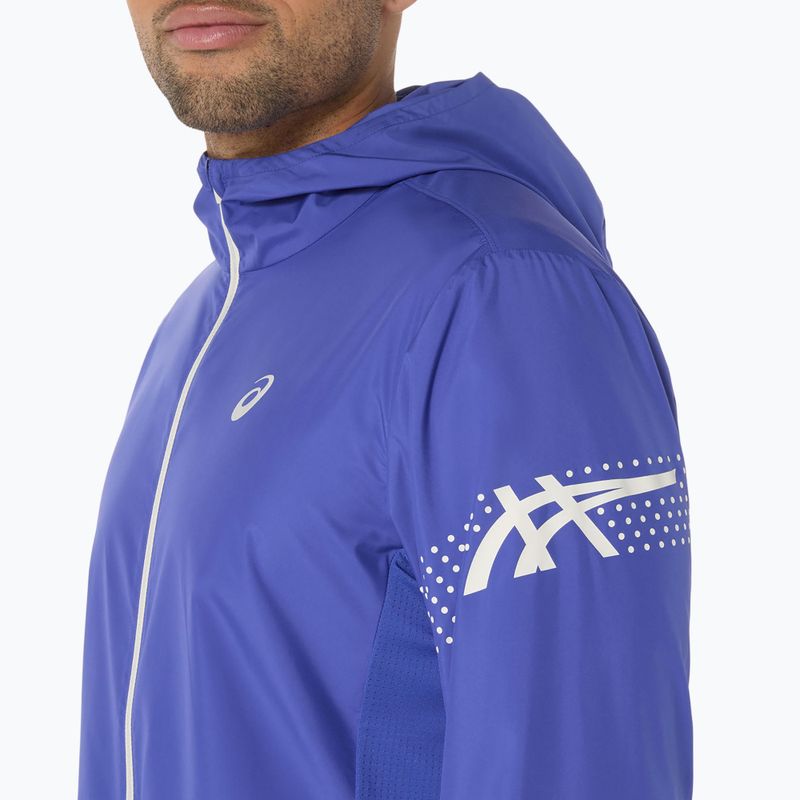 Geacă de alergare pentru bărbați ASICS Icon dark cobalt 6