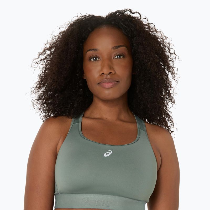 Sutien de antrenament ASICS Road Compression ink teal/golden yellow 5