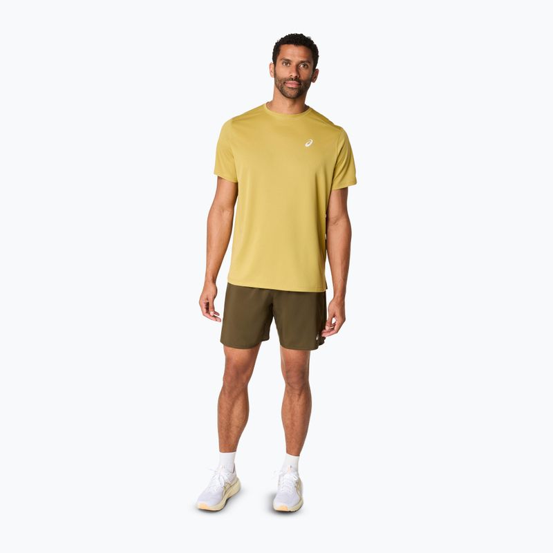 Tricou de alergare pentru bărbați ASICS Core lemongrass 2