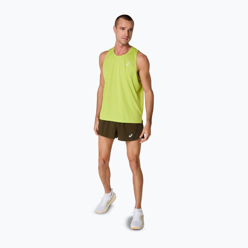 Pantaloni scurți de alergare pentru bărbați ASICS Core Split Short brown stone 2