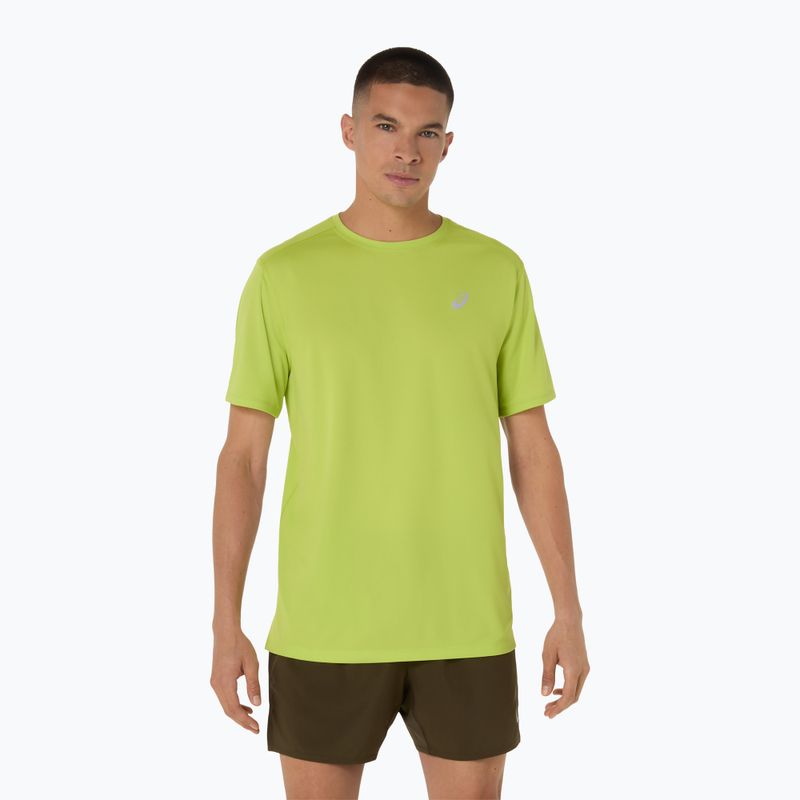Tricou de alergare pentru bărbați ASICS Core neon lime