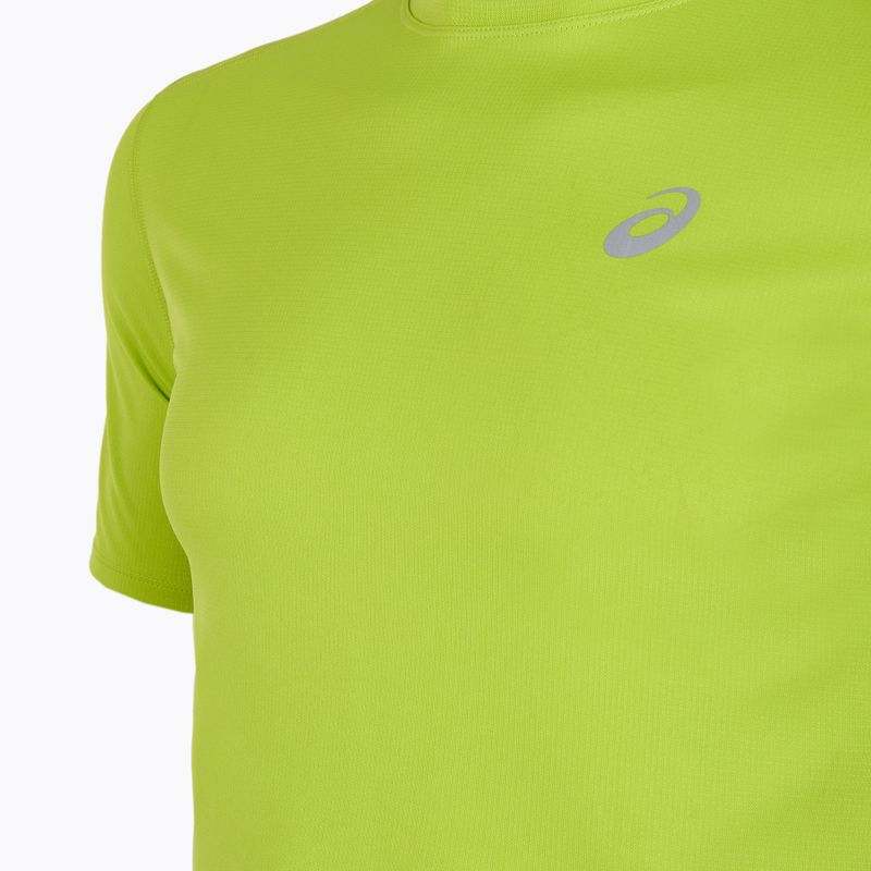 Tricou de alergare pentru bărbați ASICS Core neon lime 8