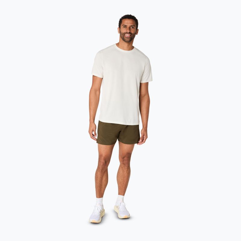 Tricou de alergare pentru bărbați ASICS Core cream 2
