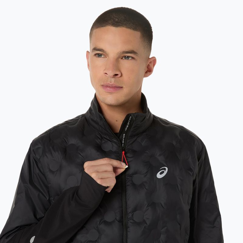 Geacă de alergare pentru bărbați ASICS Road Winter performance black 5