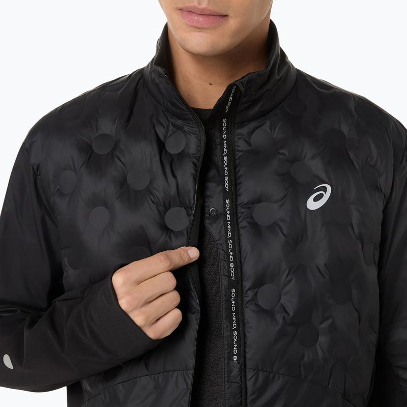 Geacă de alergare pentru bărbați ASICS Road Winter performance black 6