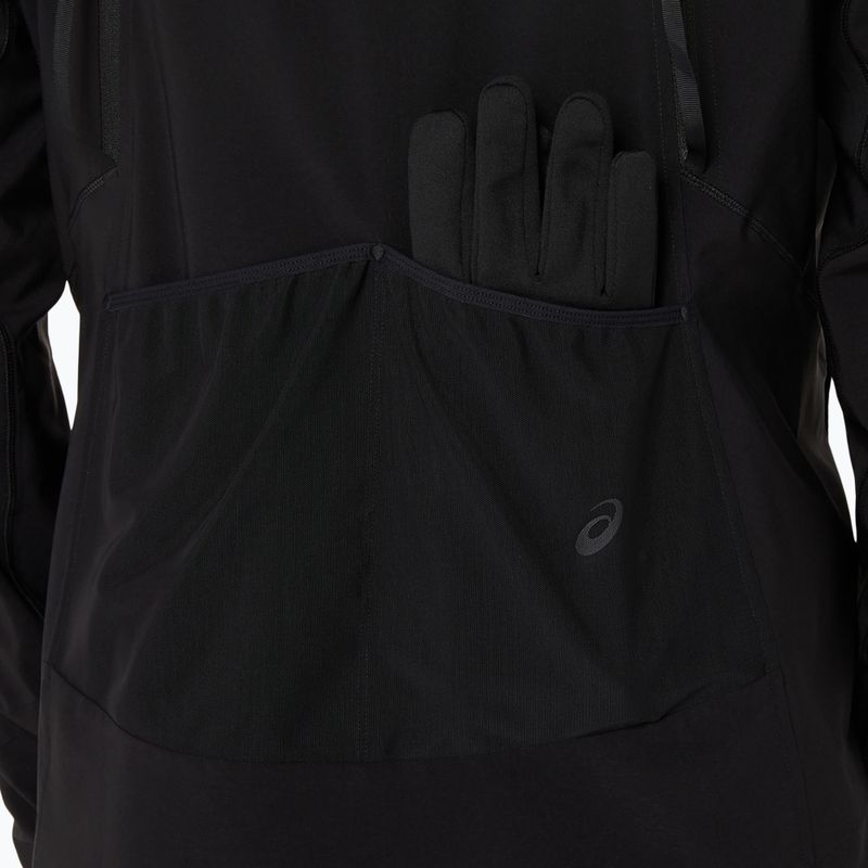 Geacă de alergare pentru bărbați ASICS Road Winter performance black 8
