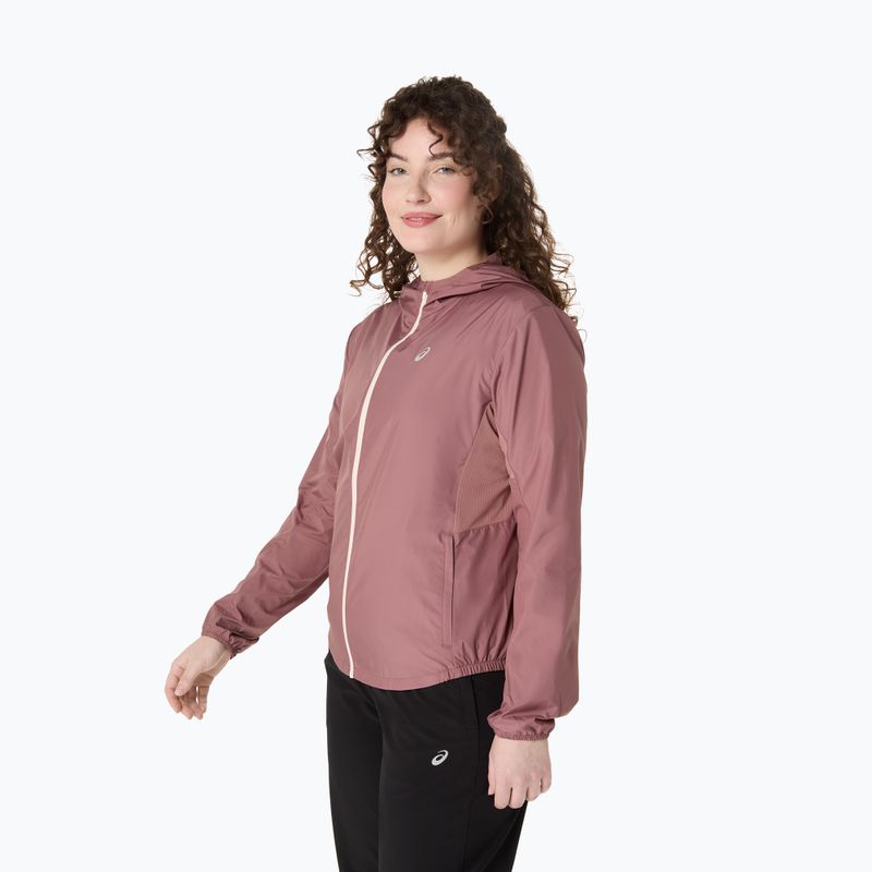Geacă de alergare pentru femei ASICS Core rubble red 4