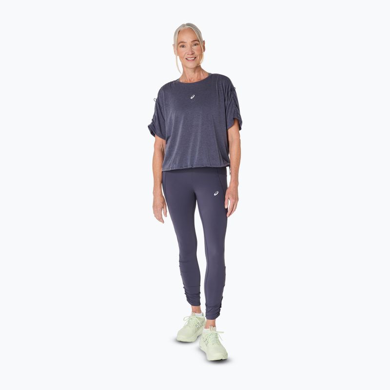 Tricou de alergare pentru femei ASICS Nagino Run Adjustable Top indigo fog 2