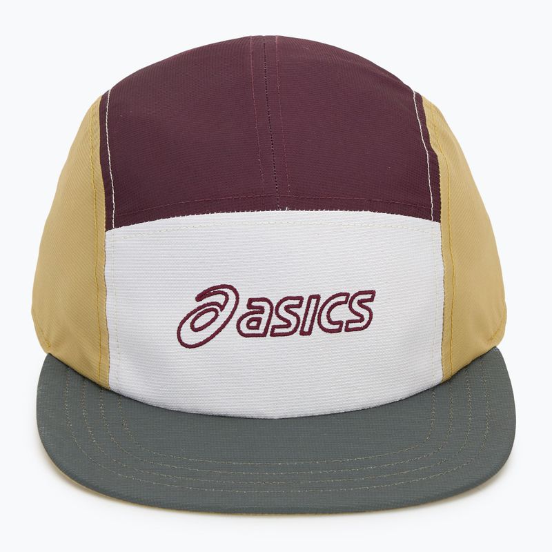 Șapcă ASICS 5 Panel mantle green/dark currant/lemongrass 2