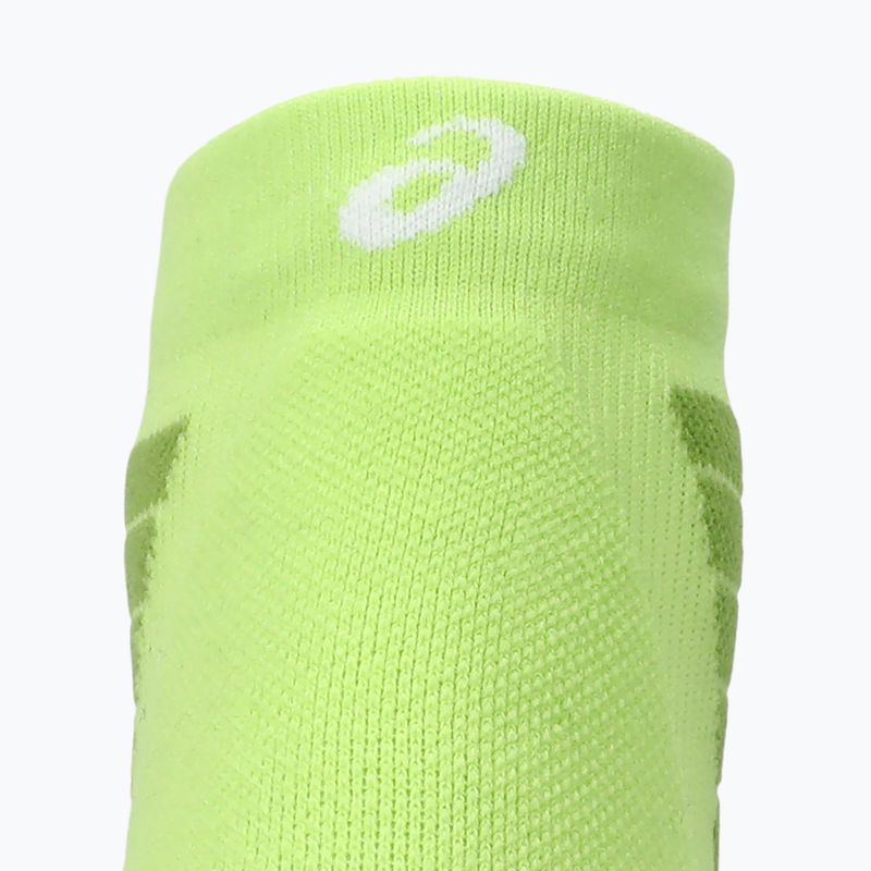 Șosete ASICS Fujitrail Quarter lime green 3