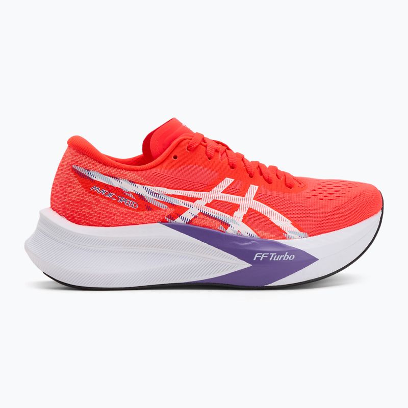 Încălțăminte de alergare pentru femei ASICS Magic Speed 4 flash red/white 2