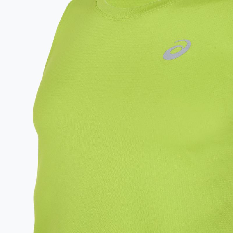 Tricou de alergare pentru bărbați ASICS Core Singlet neon lime 7