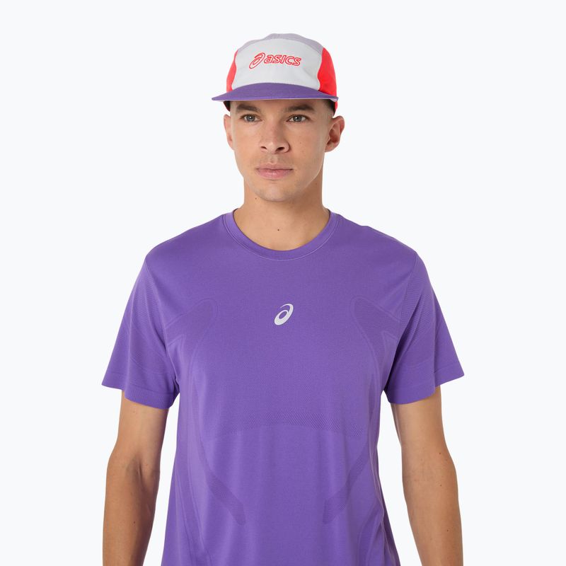 Șapcă ASICS 5 Panel flash red/edo purple/dusk violet 3