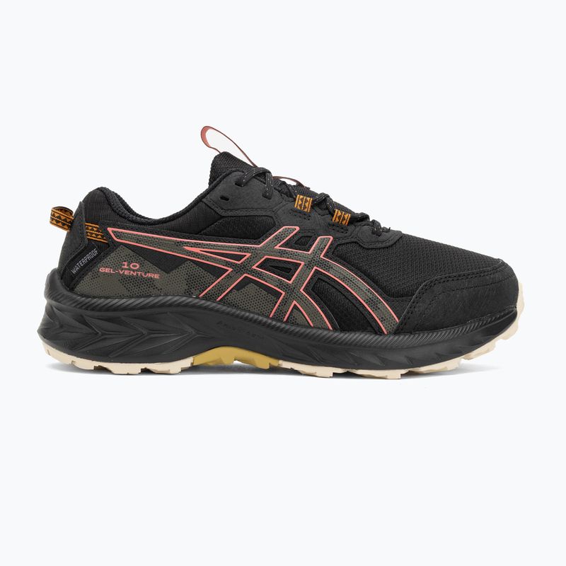 Încălțăminte de alergare pentru femei ASICS Gel-Venture 10 Waterproof black/brown stone 2
