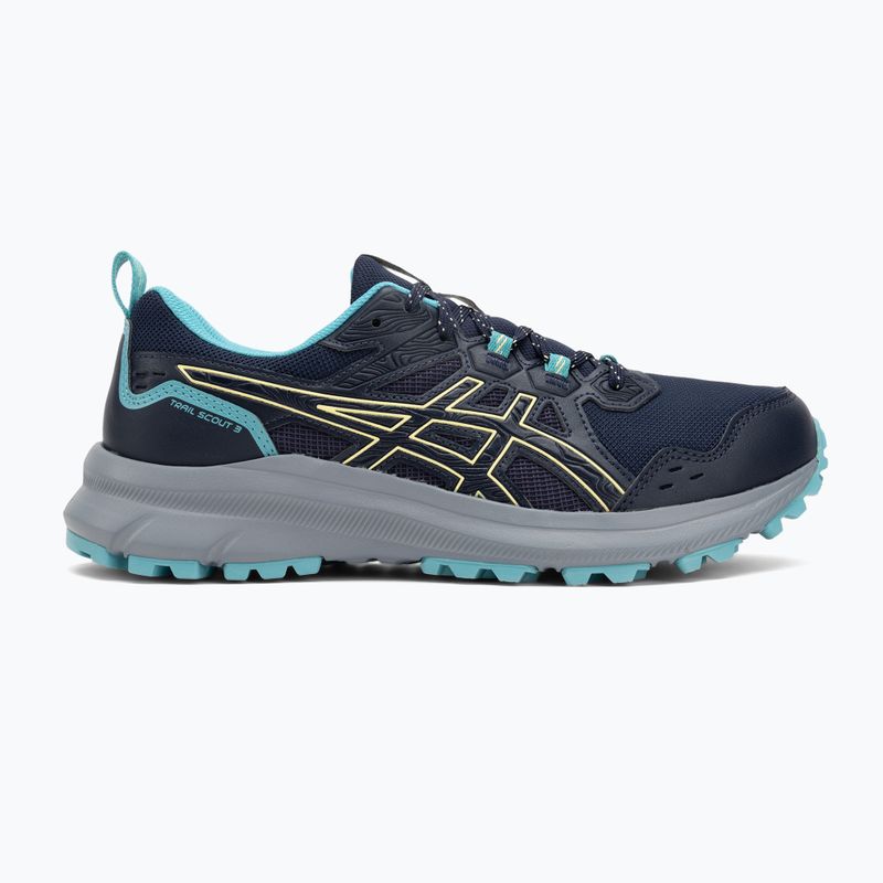Încălțăminte de alergare pentru bărbați  ASICS Trail Scout 3 midnight/wheat yellow 2