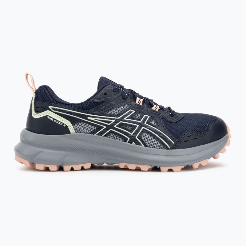 Încălțăminte de alergare pentru femei  ASICS Trail Scout 3 midnight/whisper green 2