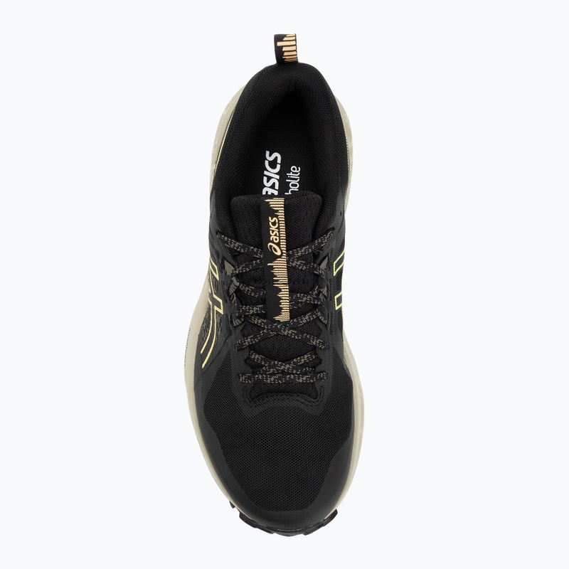 Încălțăminte de alergare pentru bărbați ASICS Gel-Sonoma 8 black/lime green 5