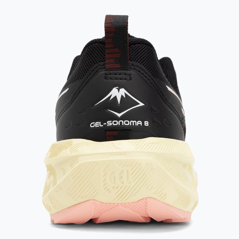 Încălțăminte de alergare pentru femei ASICS Gel-Sonoma 8 black/white 6