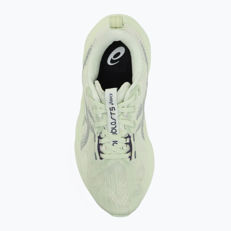Încălțăminte de alergare pentru femei  ASICS Novablast 5 whisper green/monument blue 5