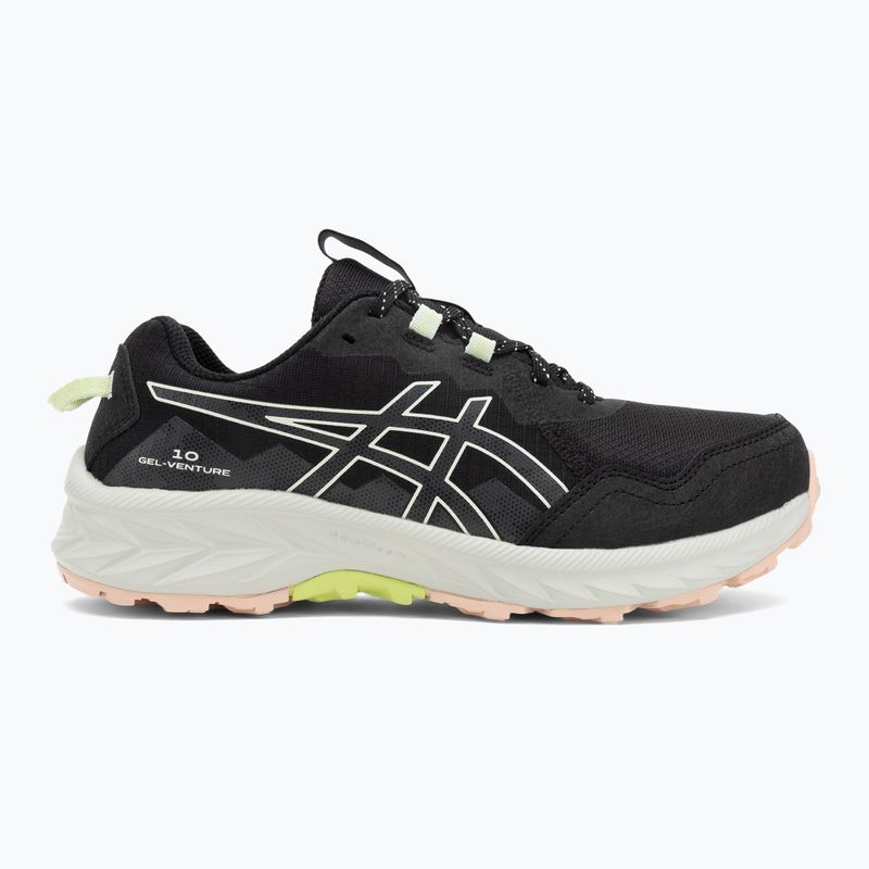 Încălțăminte de alergare pentru bărbați ASICS Gel-Venture 10 black/whisper green 2
