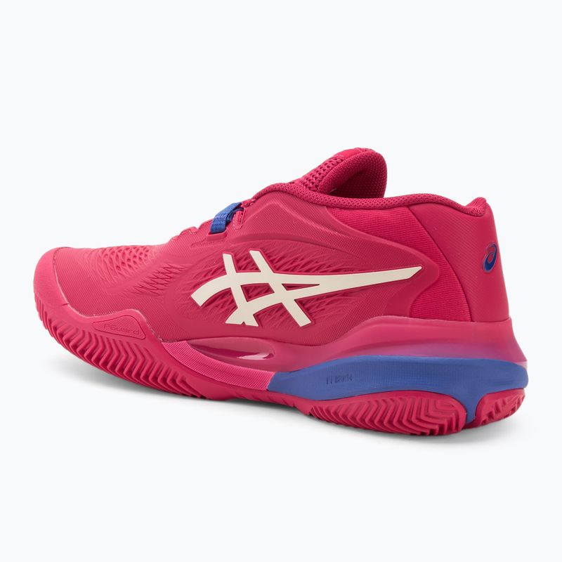 Încălțăminte de tenis pentru femei Asics Gel-Resolution X Clay W bright rose/cream 3