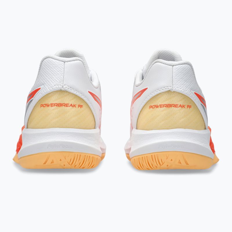 Încălțăminte pentru femei ASICS Powerbreak FF white/vivid coral 5