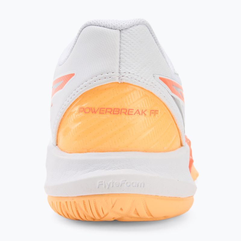 Încălțăminte pentru femei ASICS Powerbreak FF white/vivid coral 6