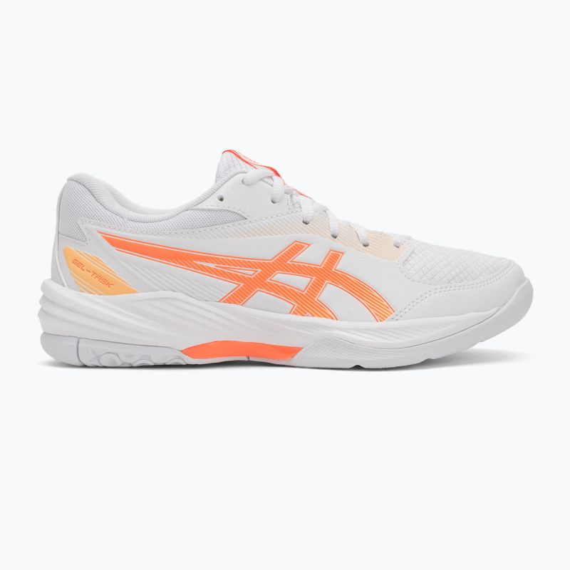 Încălțăminte pentru femei ASICS Gel-Task 4 white/vivid coral 2