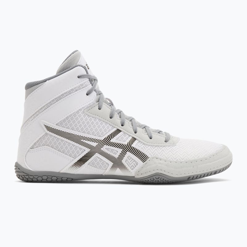 Încălțăminte de wrestling ASICS Matcontrol 3 white/gunmetal 2