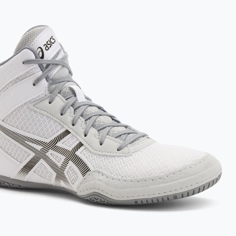 Încălțăminte de wrestling ASICS Matcontrol 3 white/gunmetal 7