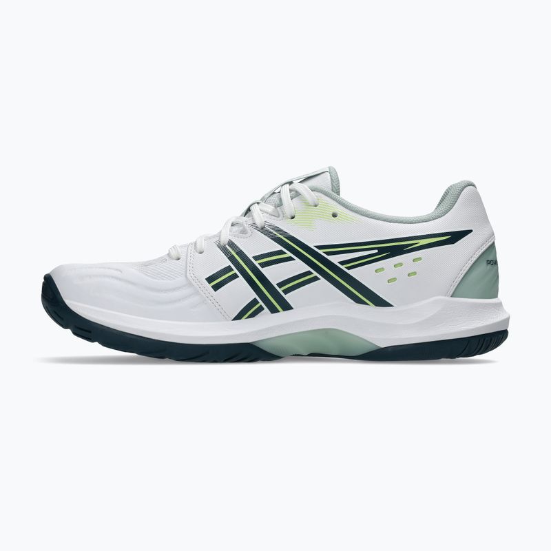 Încălțăminte pentru bărbați ASICS Powerbreak FF white/tranquil teal 2