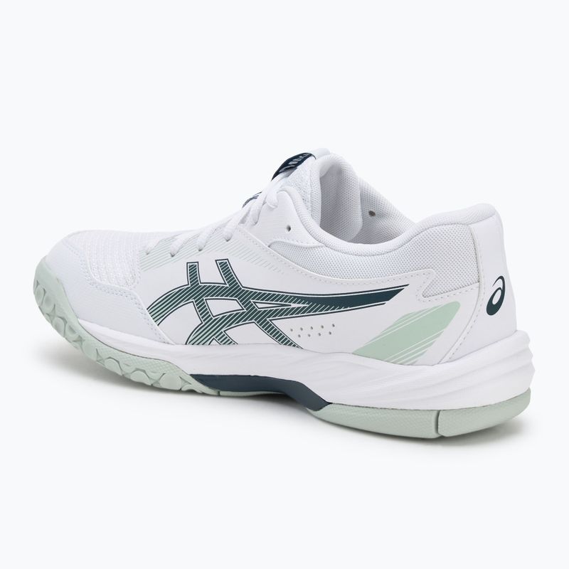 Încălțăminte pentru bărbați ASICS Gel-Task 4 white/tranquil teal 3