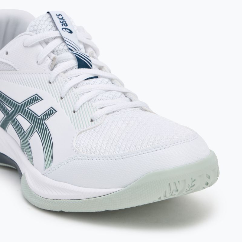 Încălțăminte pentru bărbați ASICS Gel-Task 4 white/tranquil teal 7