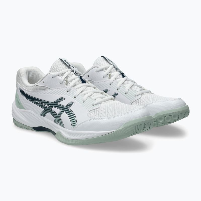 Încălțăminte pentru bărbați ASICS Gel-Task 4 white/tranquil teal 10