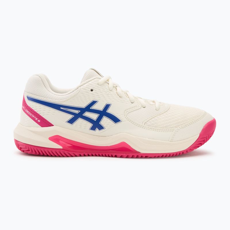 Încălțăminte de tenis pentru femei Asics Gel-Dedicate 8 Clay W cream/dark cobalt 2