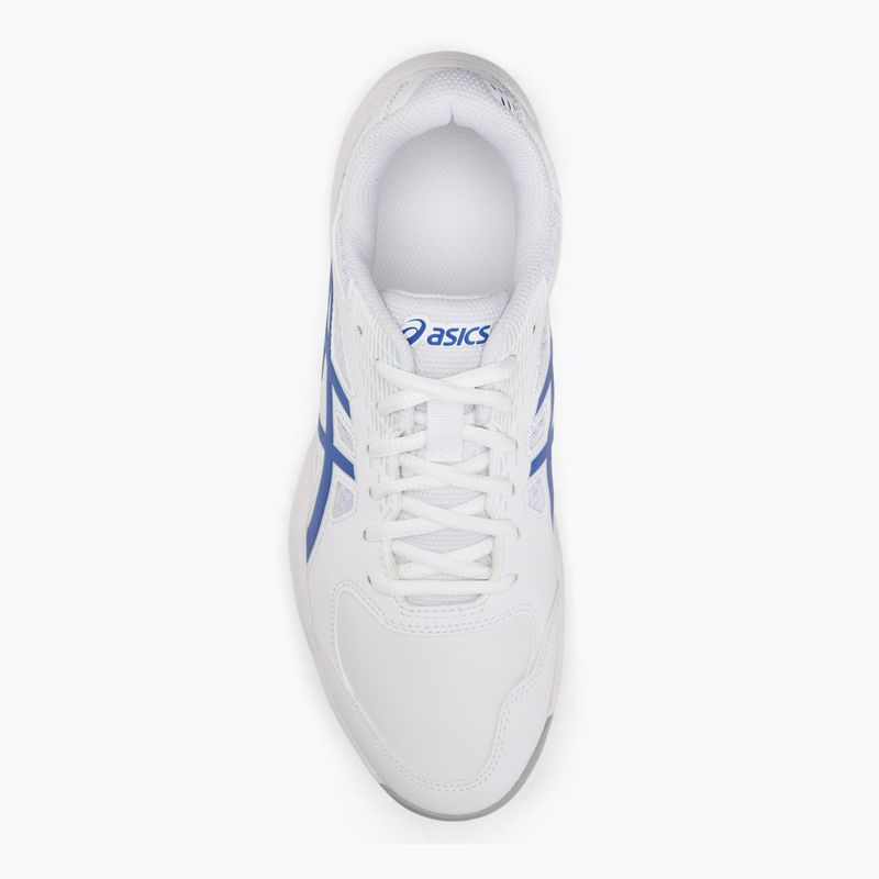 Încălțăminte de tenis pentru bărbați Asics Court Slide 4 white/dark cobalt 5