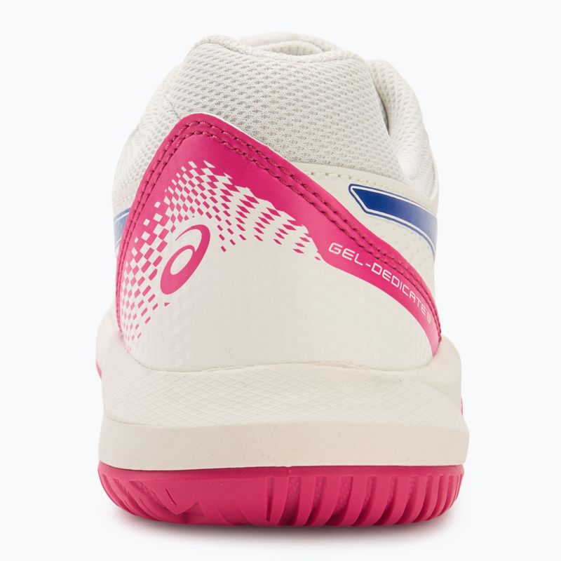 Încălțăminte de tenis pentru femei Asics Gel-Dedicate 8 W cream/dark cobalt 6