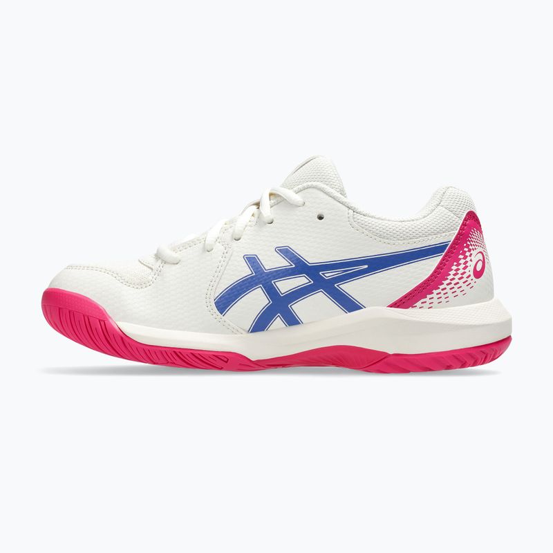 Încălțăminte de tenis pentru copii Asics Gel-Dedicate 8 GS Jr cream/dark cobalt 2