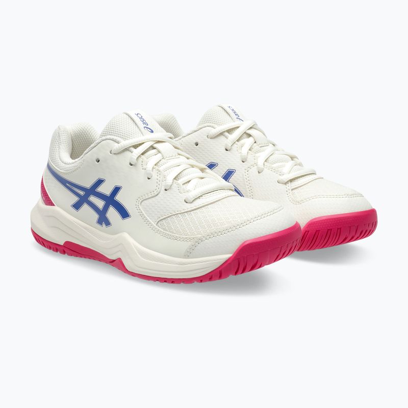 Încălțăminte de tenis pentru copii Asics Gel-Dedicate 8 GS Jr cream/dark cobalt 3