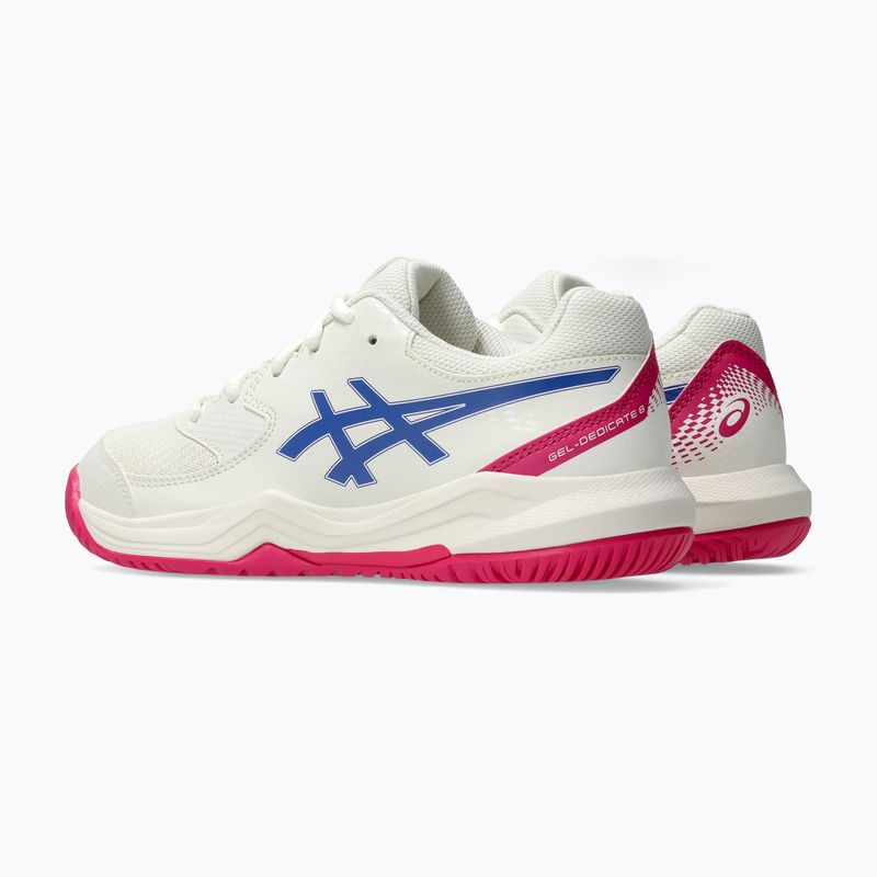 Încălțăminte de tenis pentru copii Asics Gel-Dedicate 8 GS Jr cream/dark cobalt 4