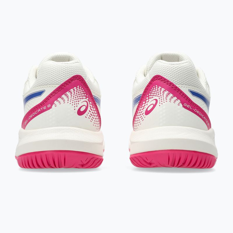 Încălțăminte de tenis pentru copii Asics Gel-Dedicate 8 GS Jr cream/dark cobalt 5