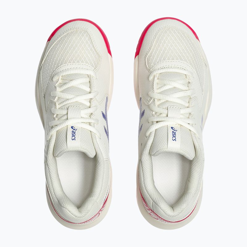 Încălțăminte de tenis pentru copii Asics Gel-Dedicate 8 GS Jr cream/dark cobalt 6