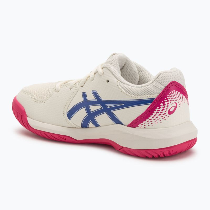 Încălțăminte de tenis pentru copii Asics Gel-Dedicate 8 GS Jr cream/dark cobalt 3