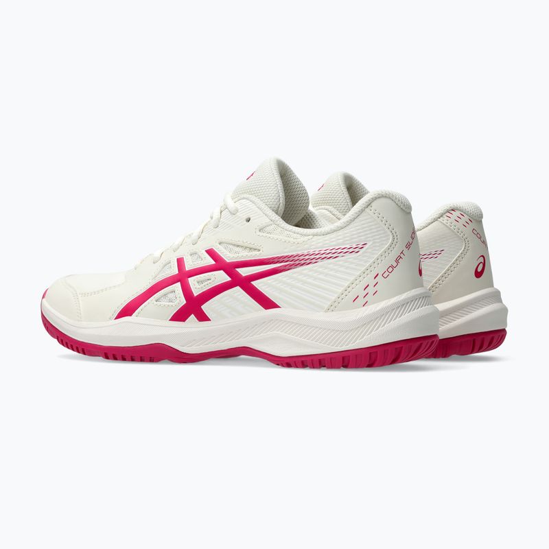 Încălțăminte de tenis pentru femei Asics Court Slide 4 W cream/bright rose 4