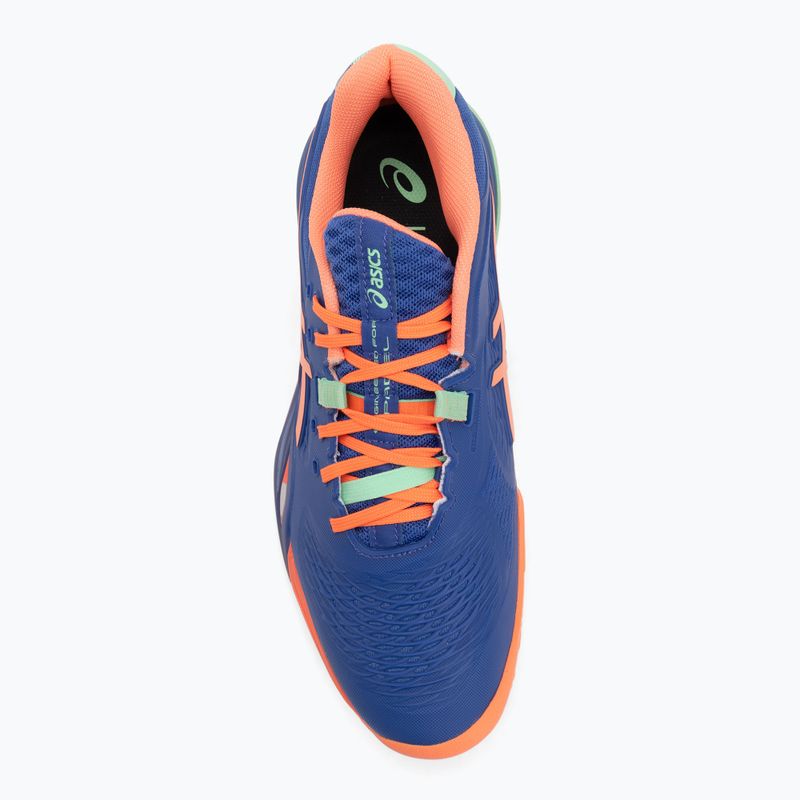 Încălțăminte de padel pentru bărbați ASICS Gel-Resolution X dark cobalt/vivid coral 5