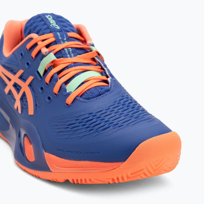 Încălțăminte de padel pentru bărbați ASICS Gel-Resolution X dark cobalt/vivid coral 7