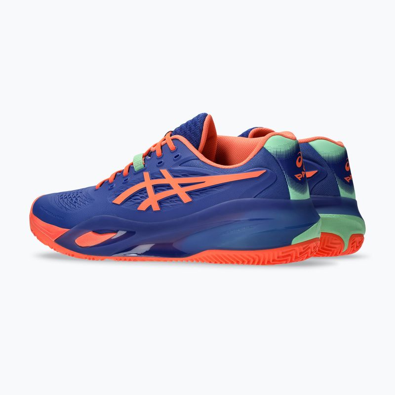 Încălțăminte de padel pentru bărbați ASICS Gel-Resolution X dark cobalt/vivid coral 11