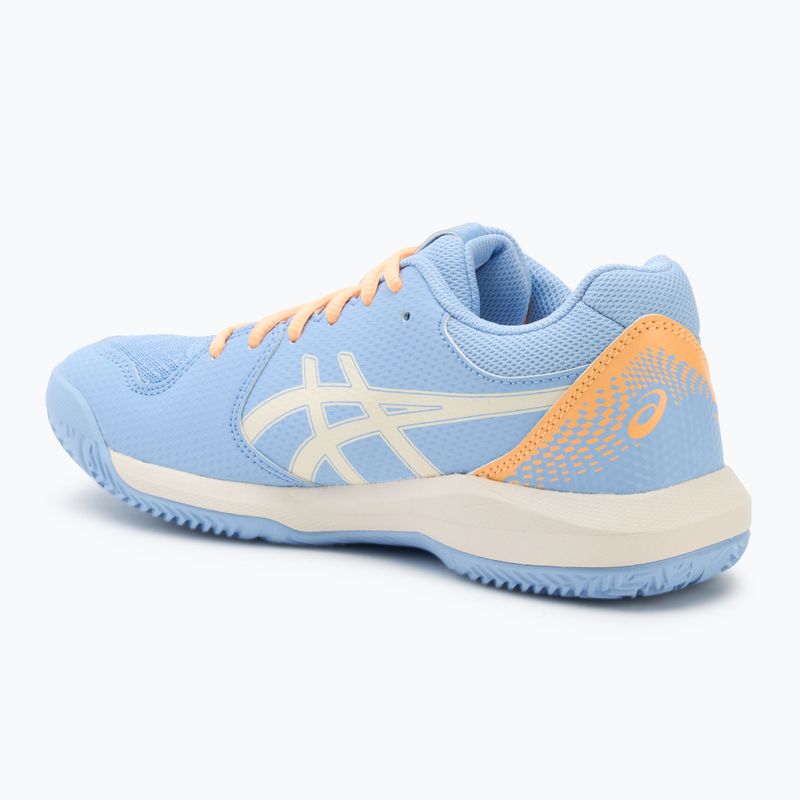 Încălțăminte de padel pentru femei ASICS Gel-Dedicate 8 Padel W stone wash/cream 3