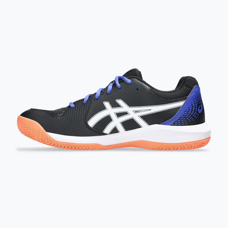 Încălțăminte de padel pentru bărbați ASICS Gel-Dedicate 8 black/white 9